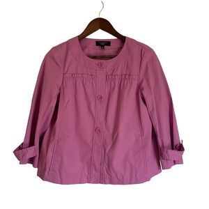 Talbots Lightweight Purple/Lavender Jacket Sz 6 Petite